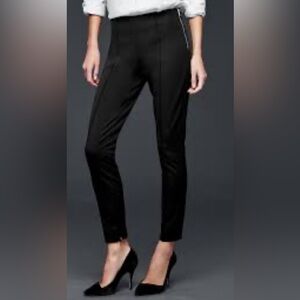 Bi-stretch side-zip skinny pants tall. Tall pants size small
